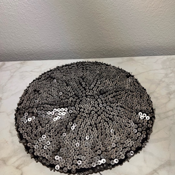 Vintage juicy couture Sequin Embellished Gray Beret main image 9